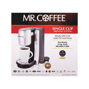Mr. Coffee Single Cup Brewing System