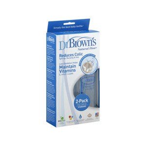Dr. Brown's Standard Baby Bottles 8 Oz.