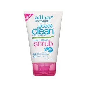 Alba Botanica Good & Clean Toxin Release Scrub, Oil Free