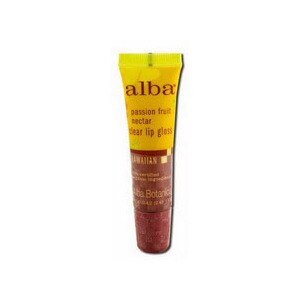 Alba Clear Lip Gloss, Passion Fruit Nectar