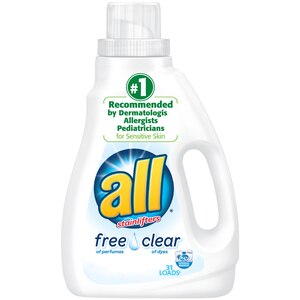 All with Stainlifters Free & Clear Laundry Detergent