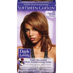 Dark And Lovely Permanent Hair Color 380 Chestnut Blonde