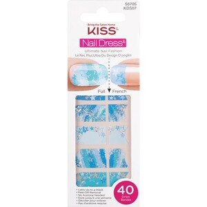 Kiss Nail Dress Jeweled Strips KDS07