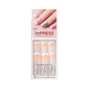 Broadway Nails Impress Press-On Manicure Rock It D010