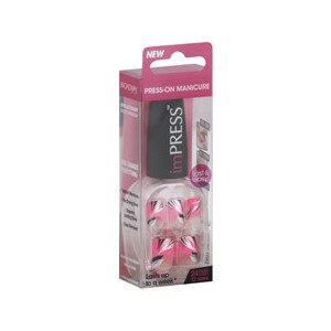 Broadway Nails Impress Press-On Manicure Shout D020