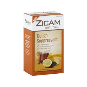 Zicam Naturals Cough Suppressant Honey Lemon Syrup