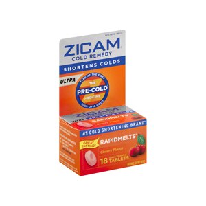 Zicam Ultra Cold Remedy Quick Dissolve Tablets Cherry