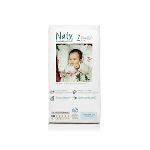 Naty by Nature Babycare Eco Diapers, Size 2