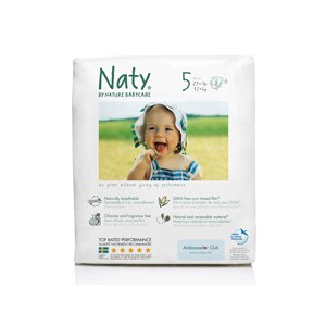 Naty by Nature Babycare Eco Diapers, Size 5