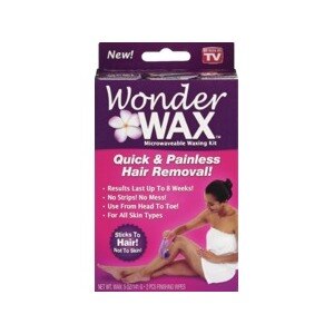 Wonder Wax Microwaveable Waxing Kit