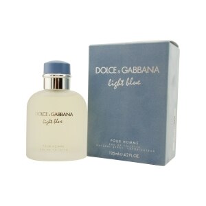 D & G Light Blue For Men by Dolce & Gabbana Eau de Toilette Spray 4.2 OZ