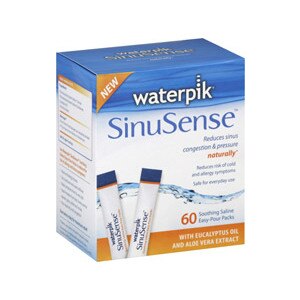 Waterpik SinuSense Easy-Pour Packs Soothing Saline
