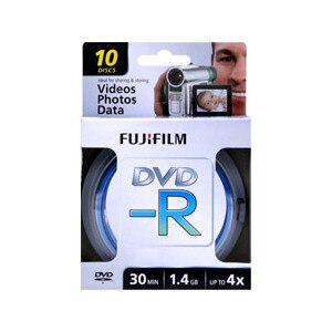Fujifilm 30 Minute 1.4 GB DVD-R Discs