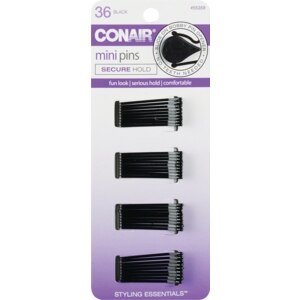 Conair Mini Bobby Pins Black