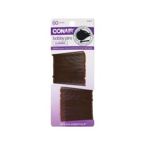 Conair Curved Brown Bobby Pins
