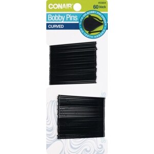 Conair Curved Black Bobby Pins