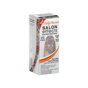 Sally Hansen Salon Effects Real Nail Polish Strips, Girl Flower