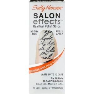 Sally Hansen Salon Effects Real Nail Polish Strips, Love Letter