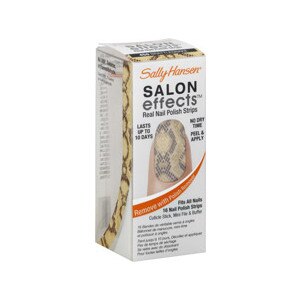 Sally Hansen Salon Effects Real Nail Polish Strips Brattlesnake 450