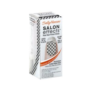 Sally Hansen Salon Effects Real Nail Polish Strips, Check Please 235