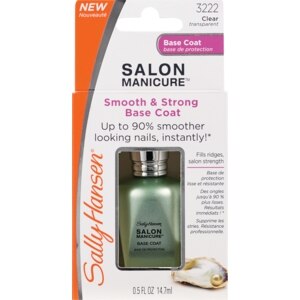 Sally Hansen Salon Manicure Smooth & Strong Base Coat, Clear 3222