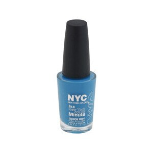 NYC In A New York Color Minute Quick Dry Nail Polish Water Street Blue 296