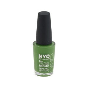 NYC In A New York Color Minute Quick Dry Nail Polish High Line Green 298