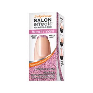 Sally Hansen Salon Effects Real Nail Polish French Manicure Strips, Pink Macaroon