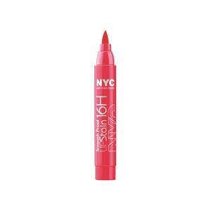 N.Y.C. Smooch Proof 16HR Lipstain, Unstoppable Red