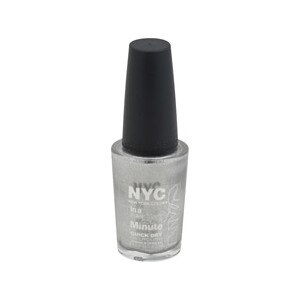 NYC In a Minute Quick Dry Nail Polish, Tribeca Silver 292