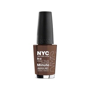 N.Y.C. In a NY Color Minute Nail Enamel, Brownstone