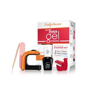 Sally Hansen Salon Insta-Gel Strips Starter Kit, Red My Lips