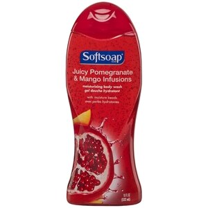 Softsoap Juicy Pomegranate & Mango Infusions Moisturizing Body Wash