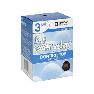 Leggs Everyday Control Top Pantyhose B Suntan