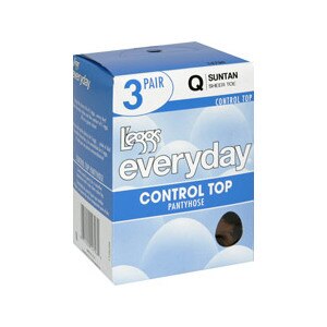 Leggs Everyday Control Top Pantyhose Q Suntan