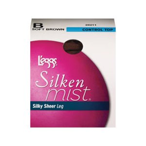L'eggs Pantyhose, Control Top, Sheer Toe, B, Soft Brown