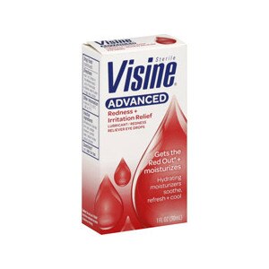 Visine Advanced Redness + Irritation Relief Eye Drops