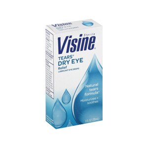 Visine Tears Dry Eye Relief, Lubricant Eye Drops