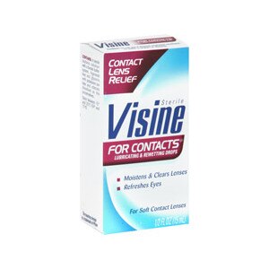 Visine For Contacts Lubricating And Rewetting Drops