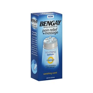 Bengay Menthol Pain Relieving Gel Vanishing Scent