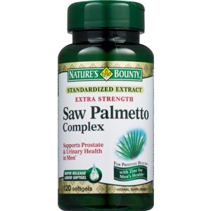 Nature's Bounty Extra Strength Saw Palmetto Complex Softgels