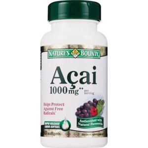 Nature's Bounty Acai Berry 1000 mg Softgels