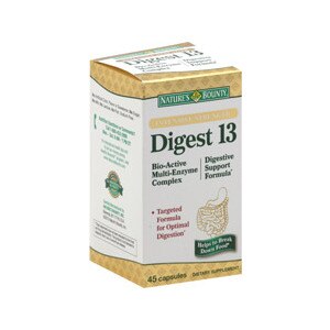 Nature's Bounty Digest 13 Bio-Active Multi-Enzyme Complex Capsules