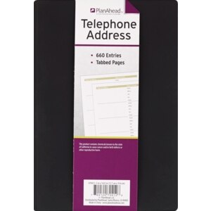 Plan Ahead Address Book
