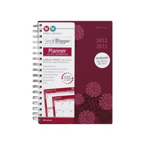 Plan Ahead 18 Month Weekly/Monthly Planner