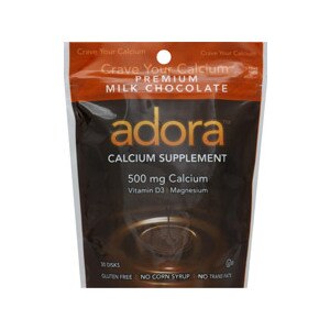 Adora Calcium Supplement Disks Milk Chocolate