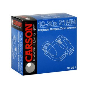 Carson Greyhawk 10-30x 21 mm Compact Zoom Binocular