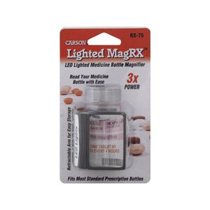 Carson Lighted MagRx Bottle Magnifier