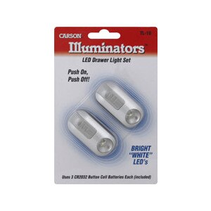 Carson Illuminators LED Drawer Light Set