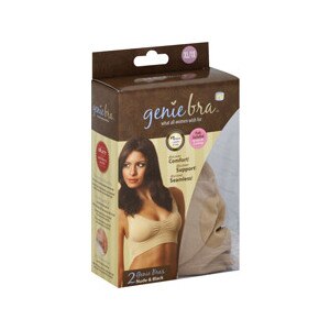 Genie Bra Nude & Black Extra Large